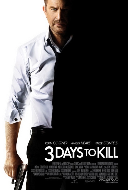 پوستر فیلم «3 روز تا قتل» با بازی کوین کاستنر